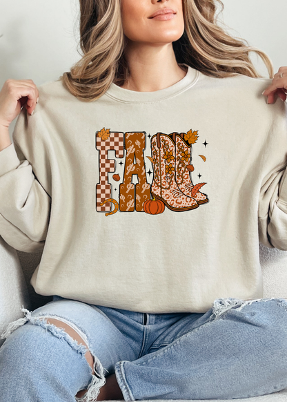 Fall Cowboy Graphic