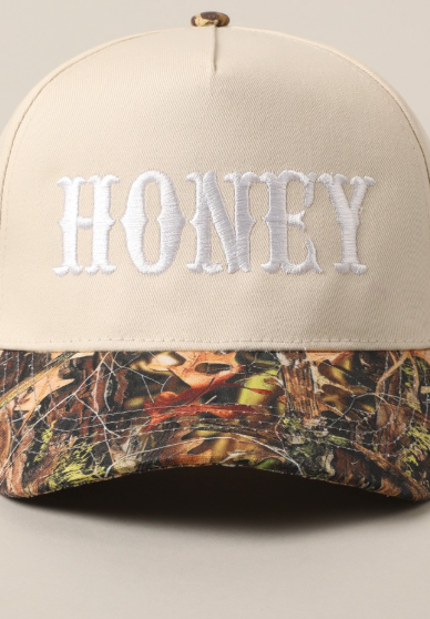 Honey Camo Trucker Hat
