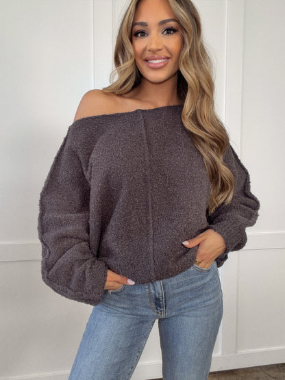 Sorrel Exposed Seam Slouchy Sweater