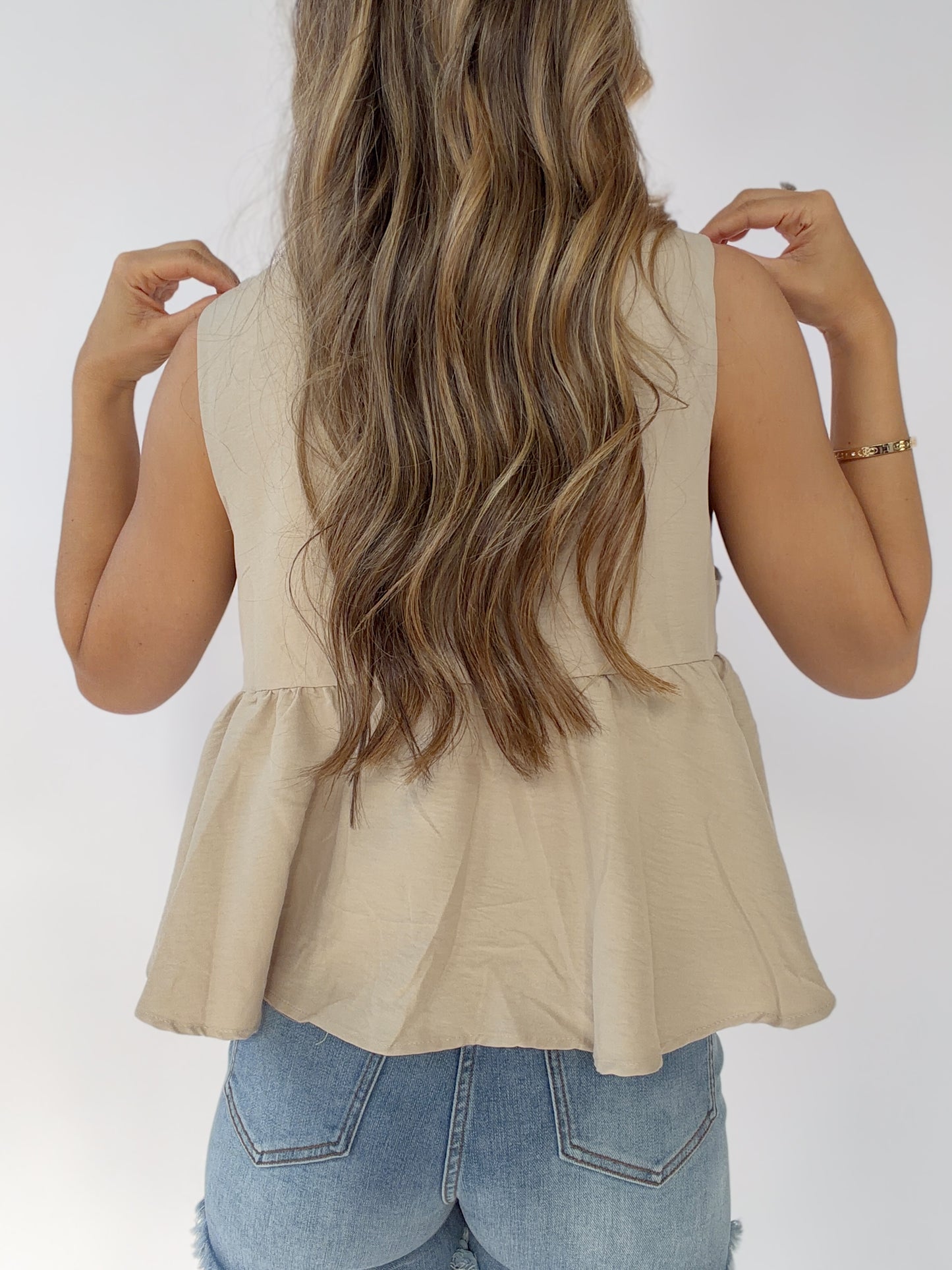 Collins Lace Trime Tank Top