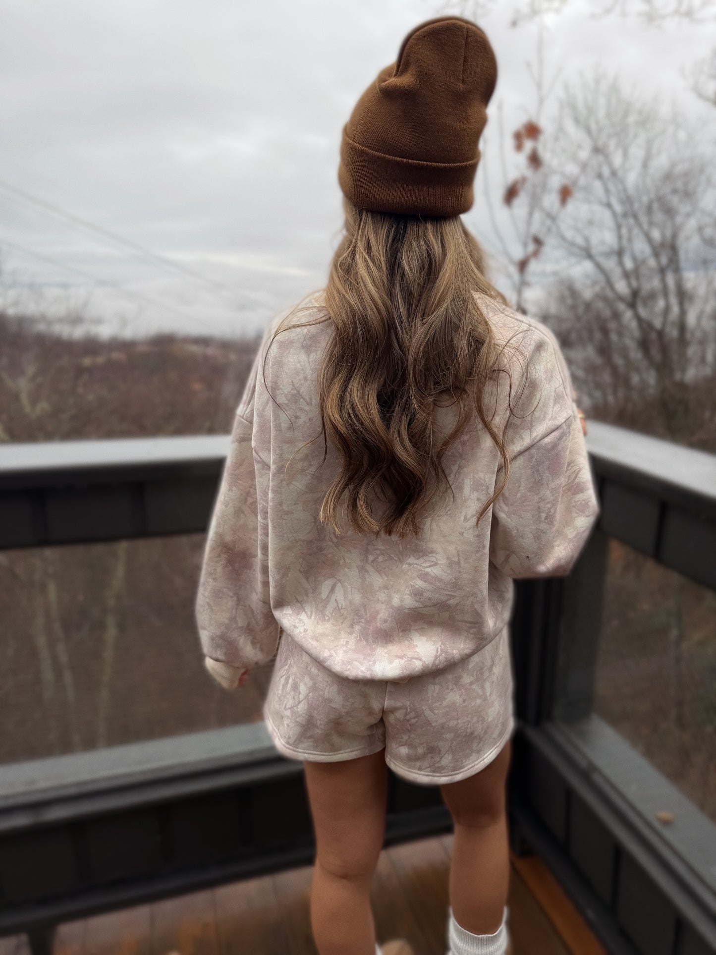 PREORDER: Aspen Pines Beige Camo Crewneck