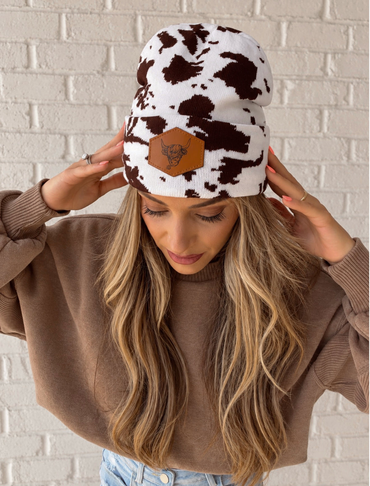 Spotted and Cozy Beanie