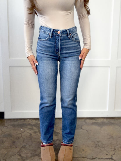 Emily Tummy Control Cropped Jeans