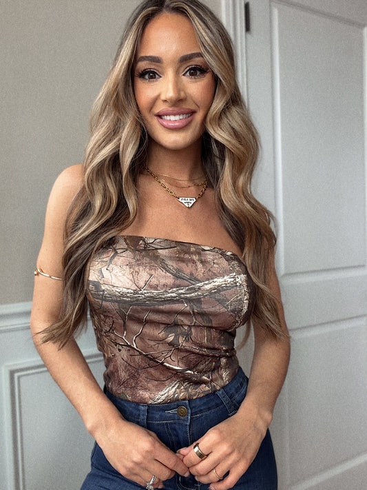 Can't Be Tamed Bandeau Top