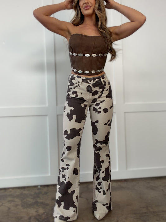 Meadow Stroll Flare Jeans