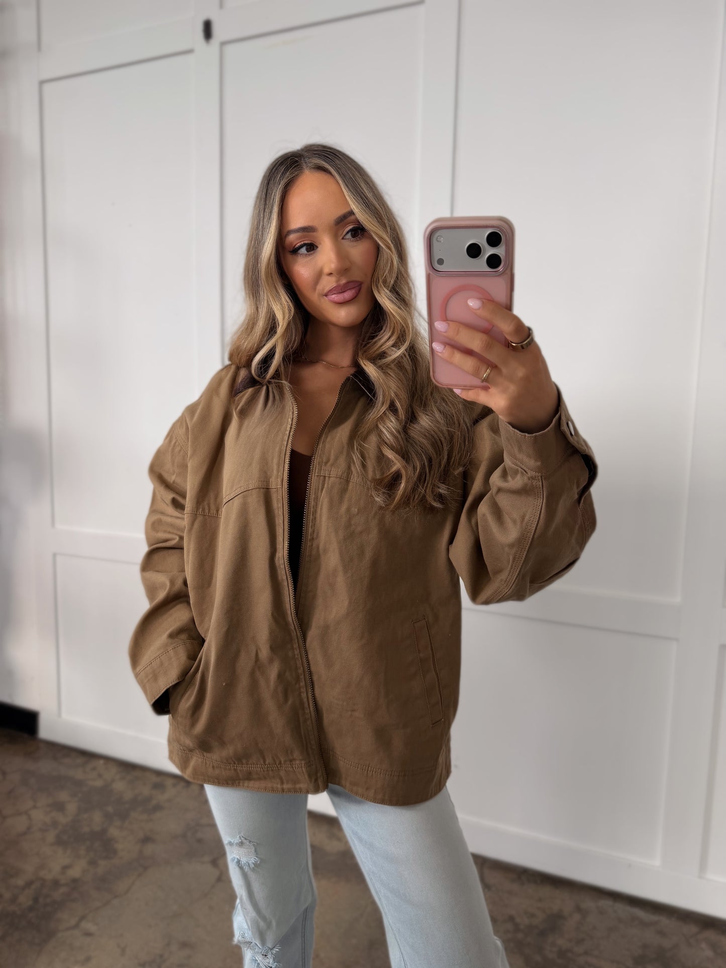 Sabelton Oversized Canvas Jacket