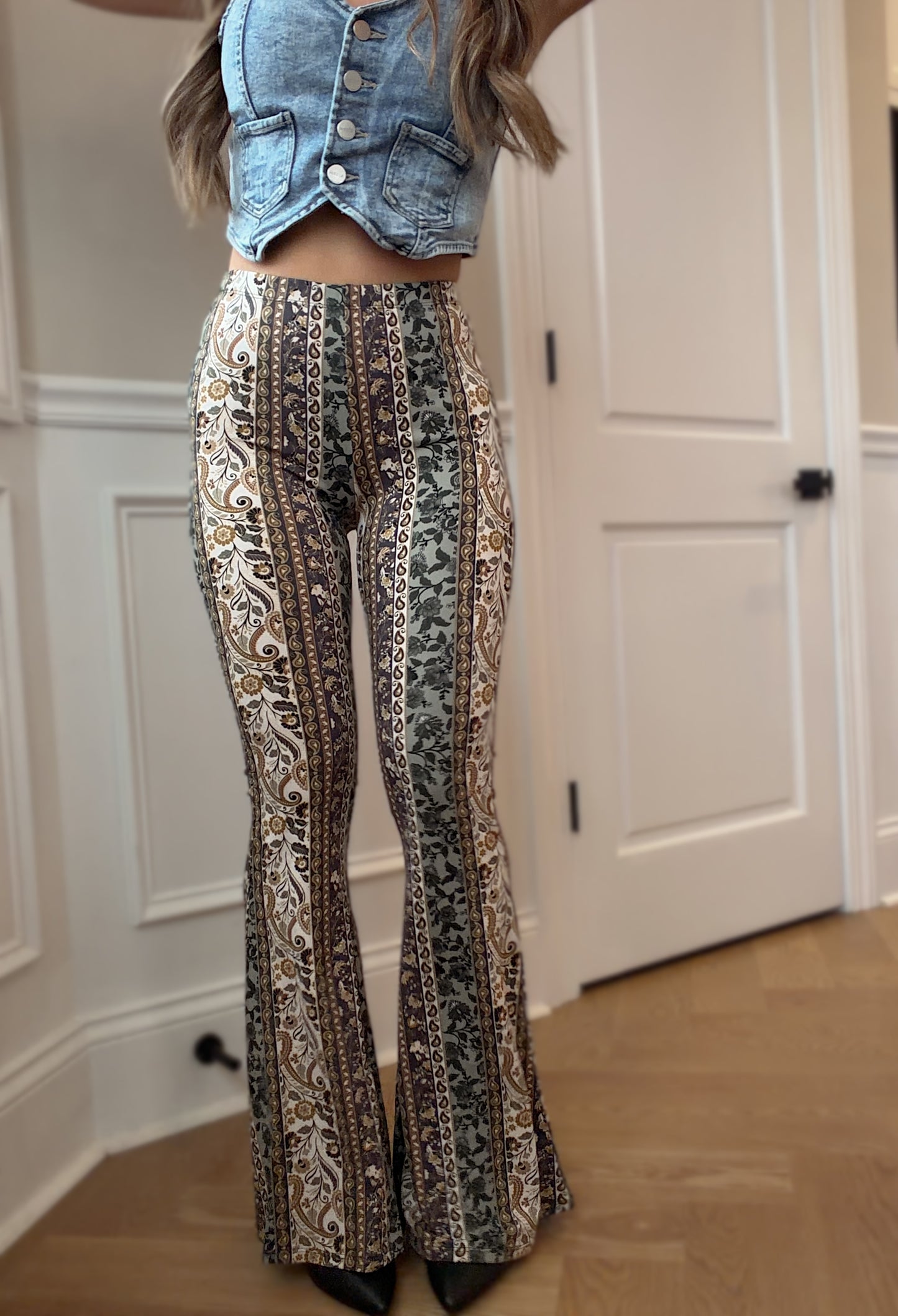 Wildflower Soul Boho Flared Pants