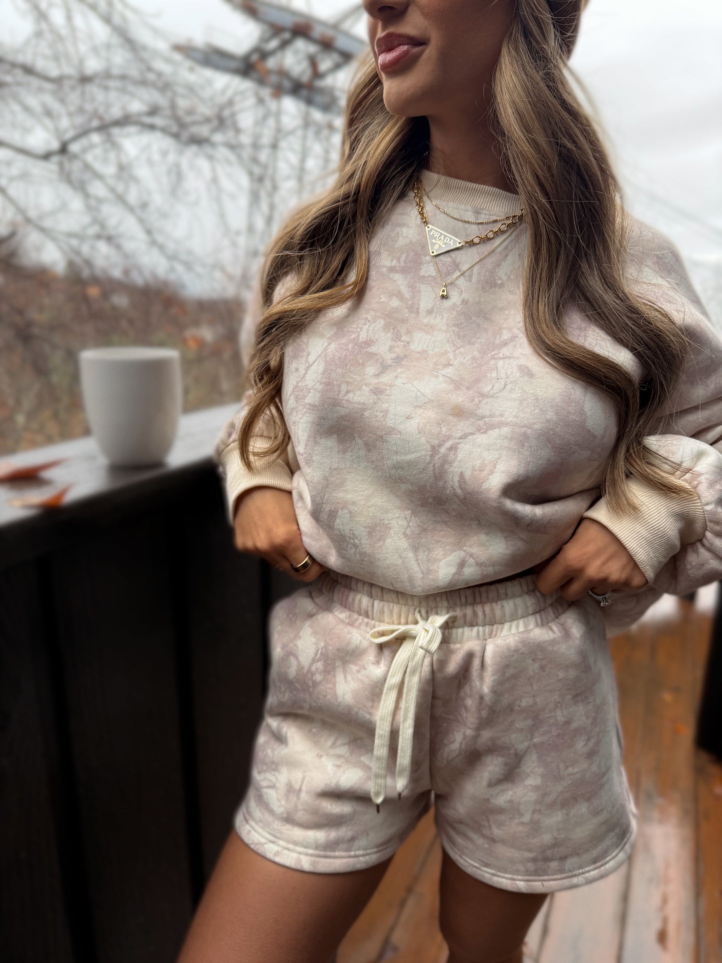 PREORDER: Aspen Pines Beige Camo Crewneck