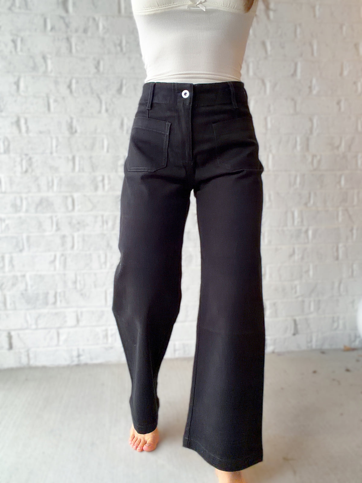 Blaire Cropped Denim Pants