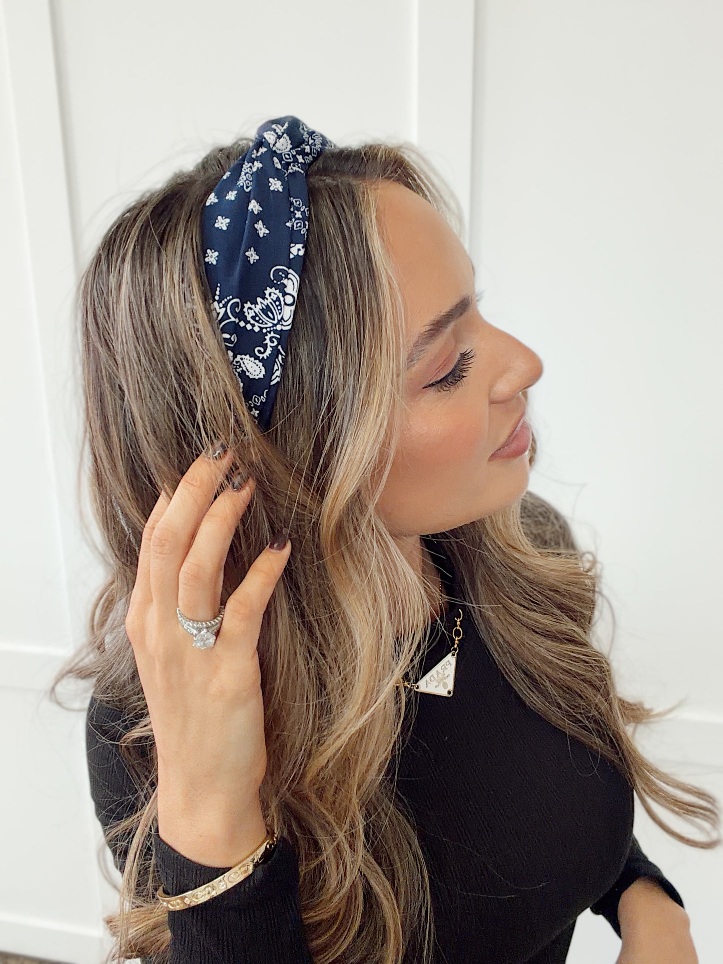 Belle Knotted Bandana Headband