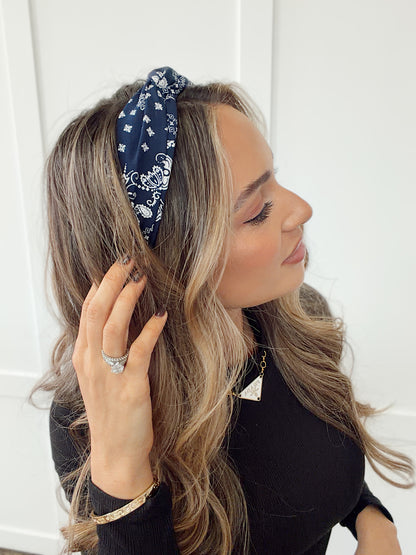 Belle Knotted Bandana Headband