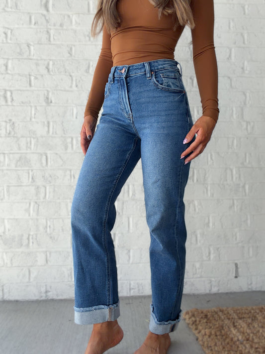 The Stevie Boyfriend Risen Jeans