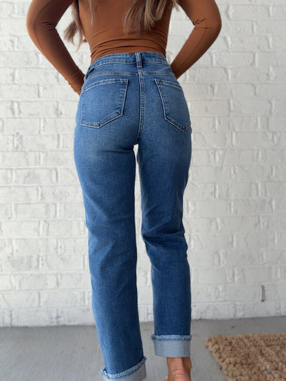 The Stevie Boyfriend Risen Jeans