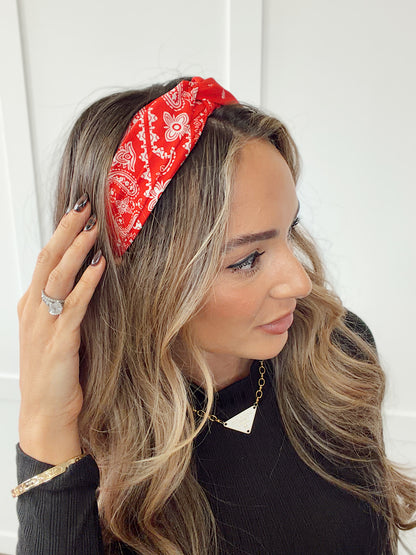 Belle Knotted Bandana Headband