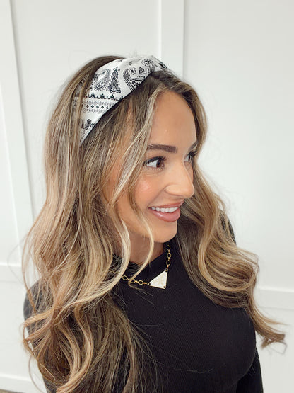 Belle Knotted Bandana Headband