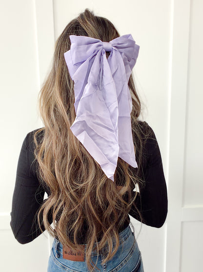 Delilah Silk Hair Bow