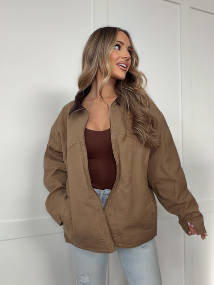 Sabelton Oversized Canvas Jacket