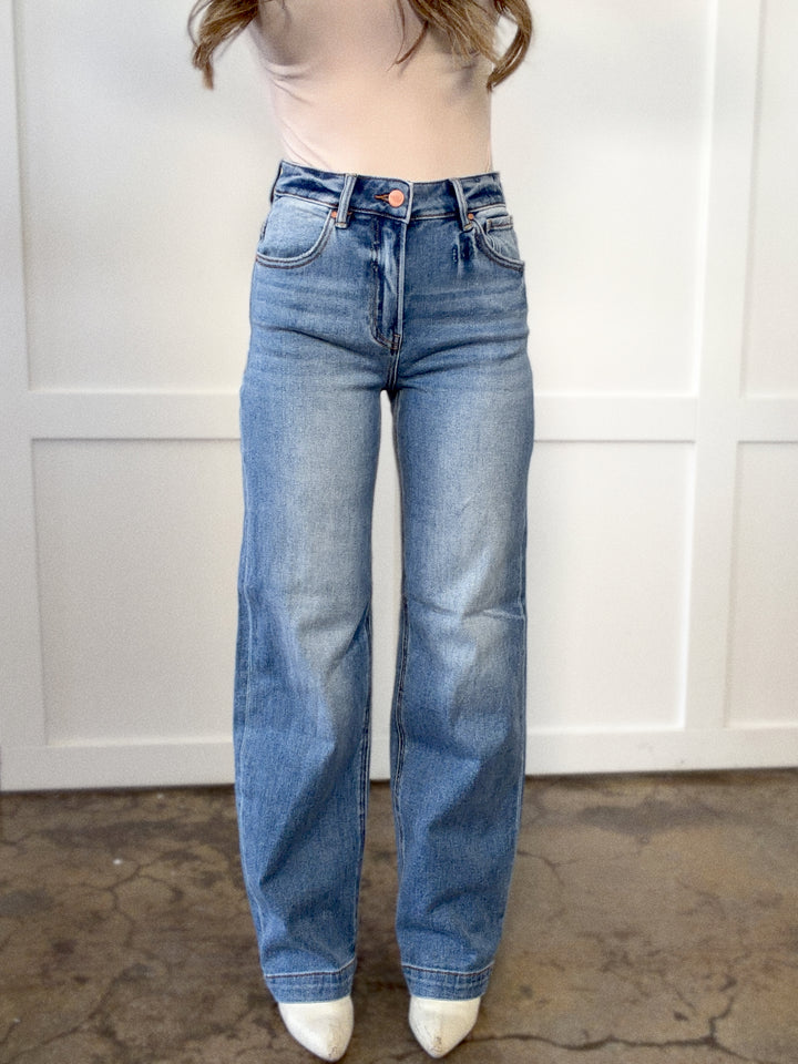 Blake High Rise Wide Leg Baggy Jeans