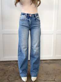 Blake High Rise Wide Leg Baggy Jeans
