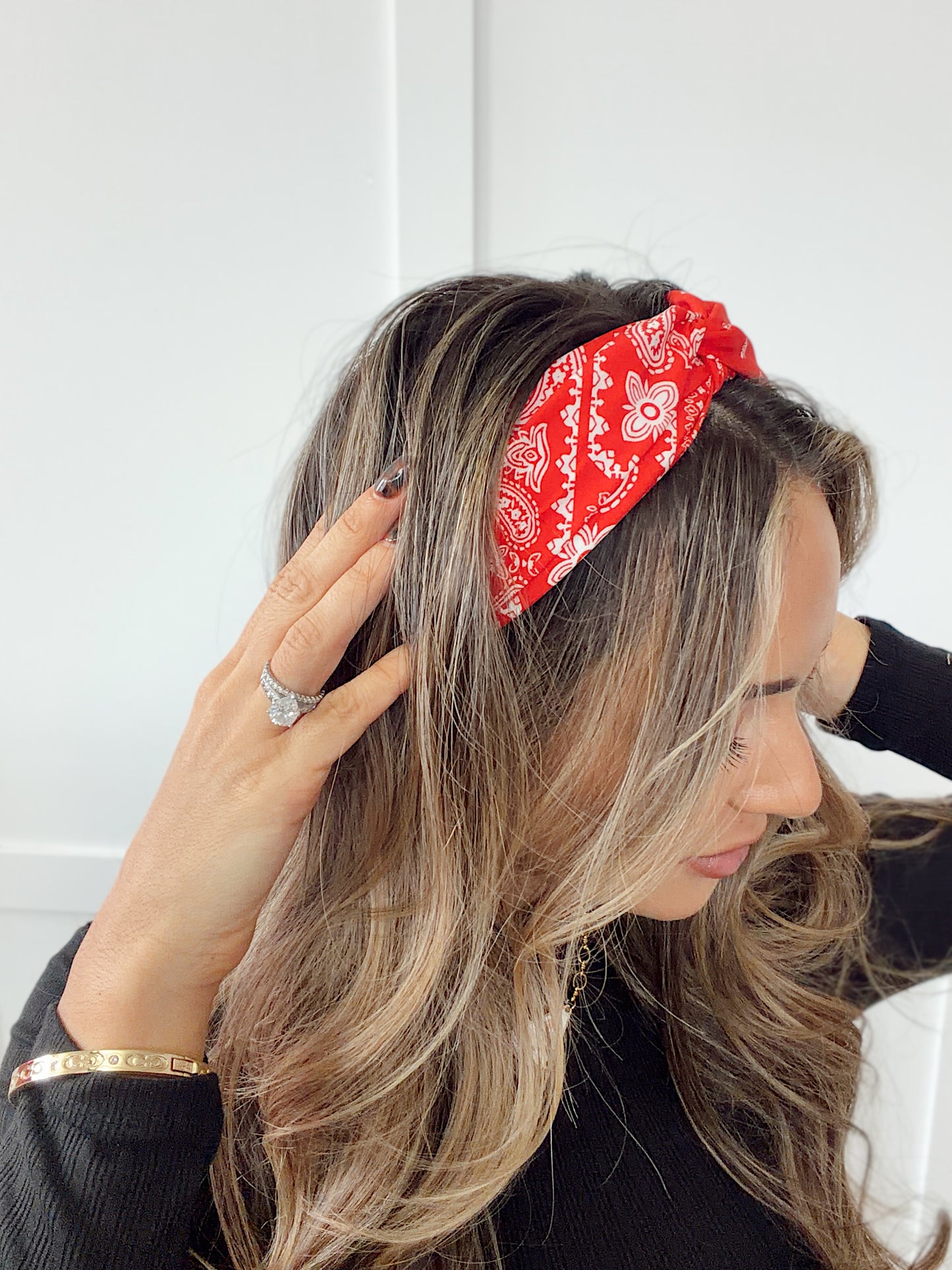 Belle Knotted Bandana Headband