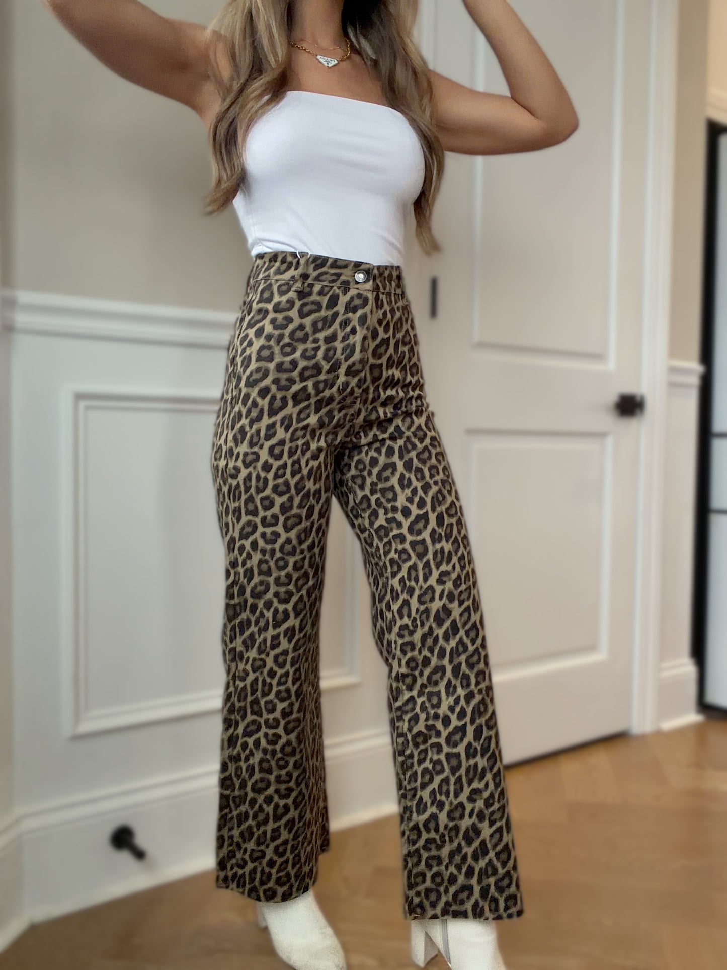 Raven Wide Leg Denim Pants