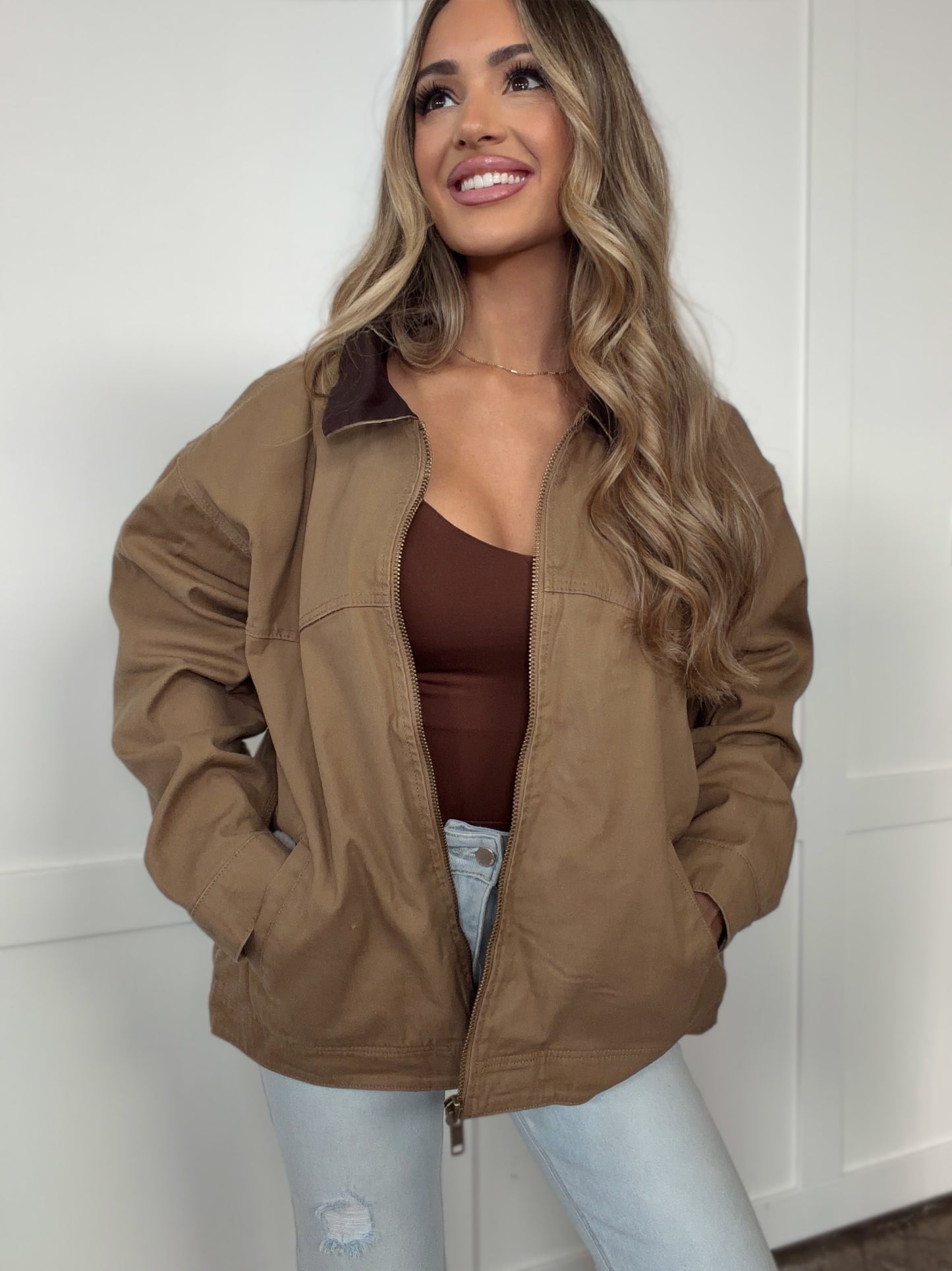 Sabelton Oversized Canvas Jacket