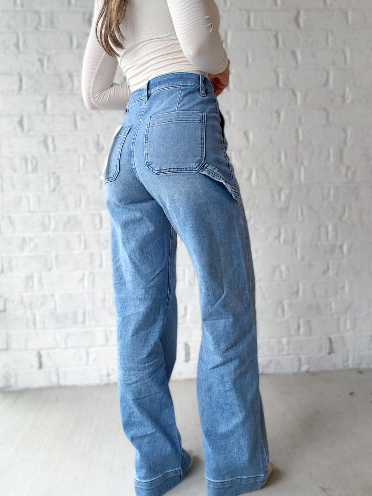 Kendall High Rise Cargo Jeans