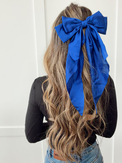 Delilah Silk Hair Bow