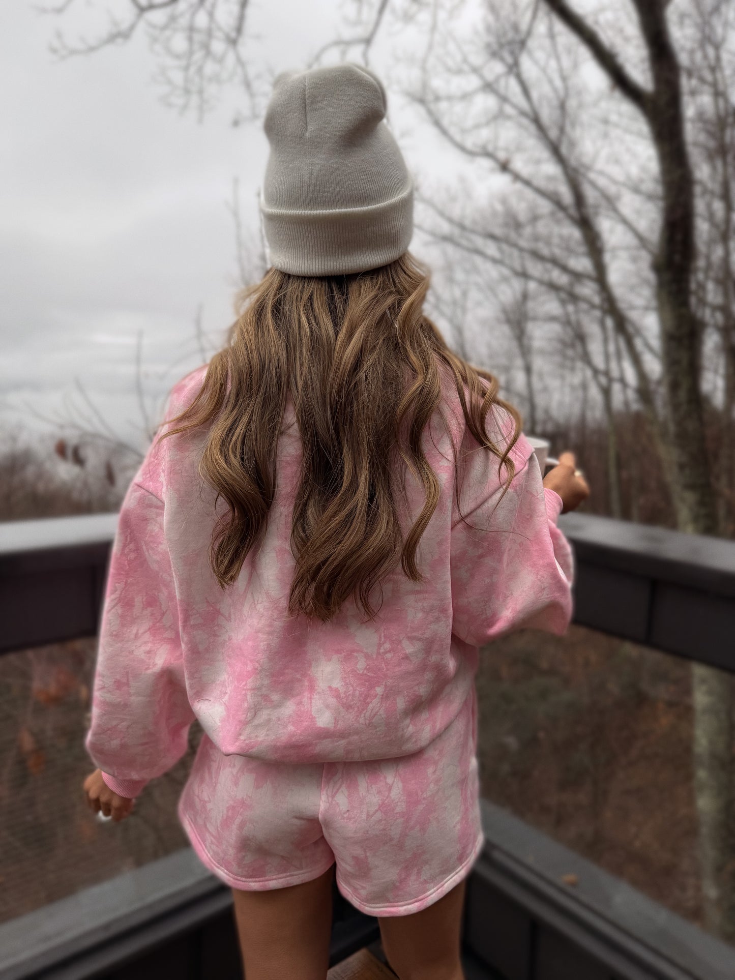 PREORDER: Aspen Pines Pink Camo Crewneck