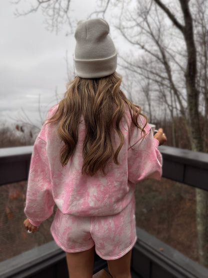 PREORDER: Aspen Pines Pink Camo Crewneck