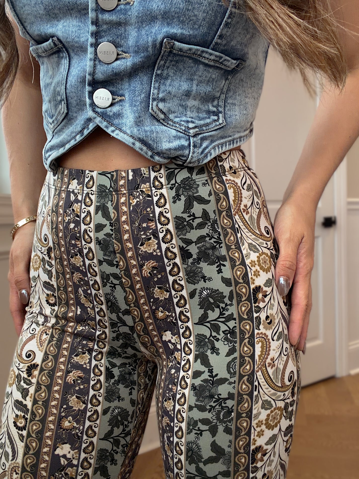 Wildflower Soul Boho Flared Pants