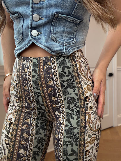 Wildflower Soul Boho Flared Pants