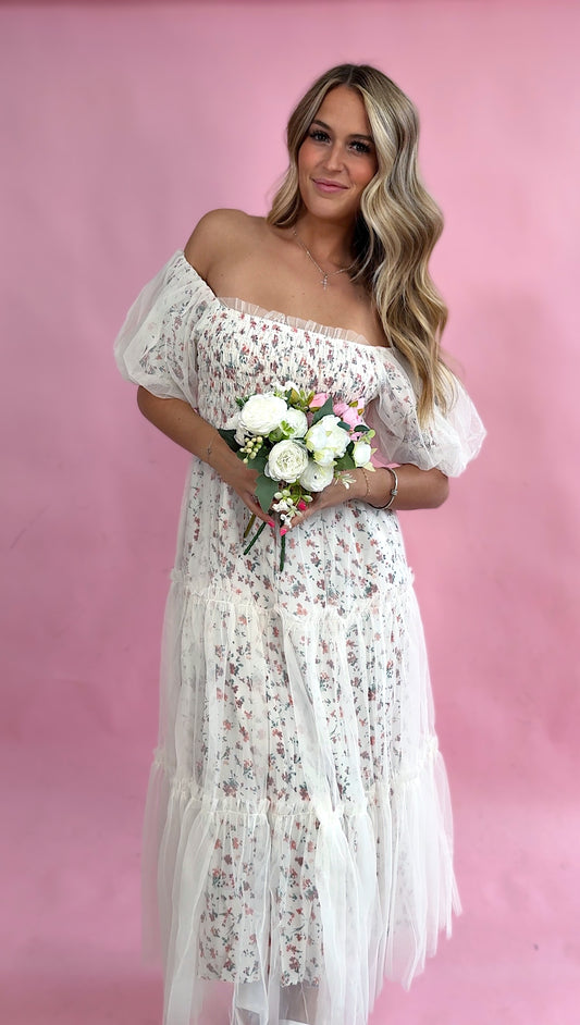 Harper Jo Tulle Maxi Dress