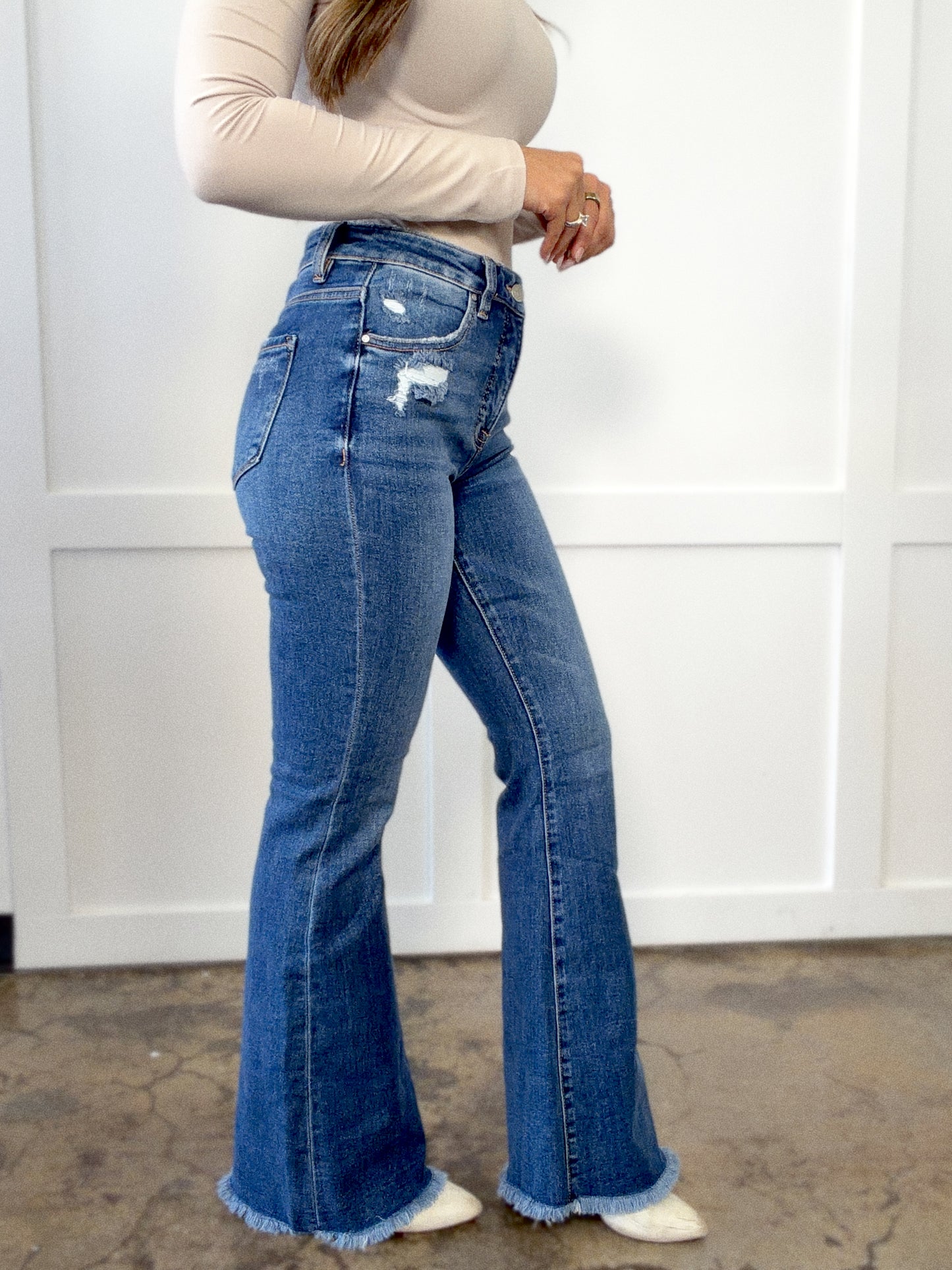 Lily High Rise Flare Jeans