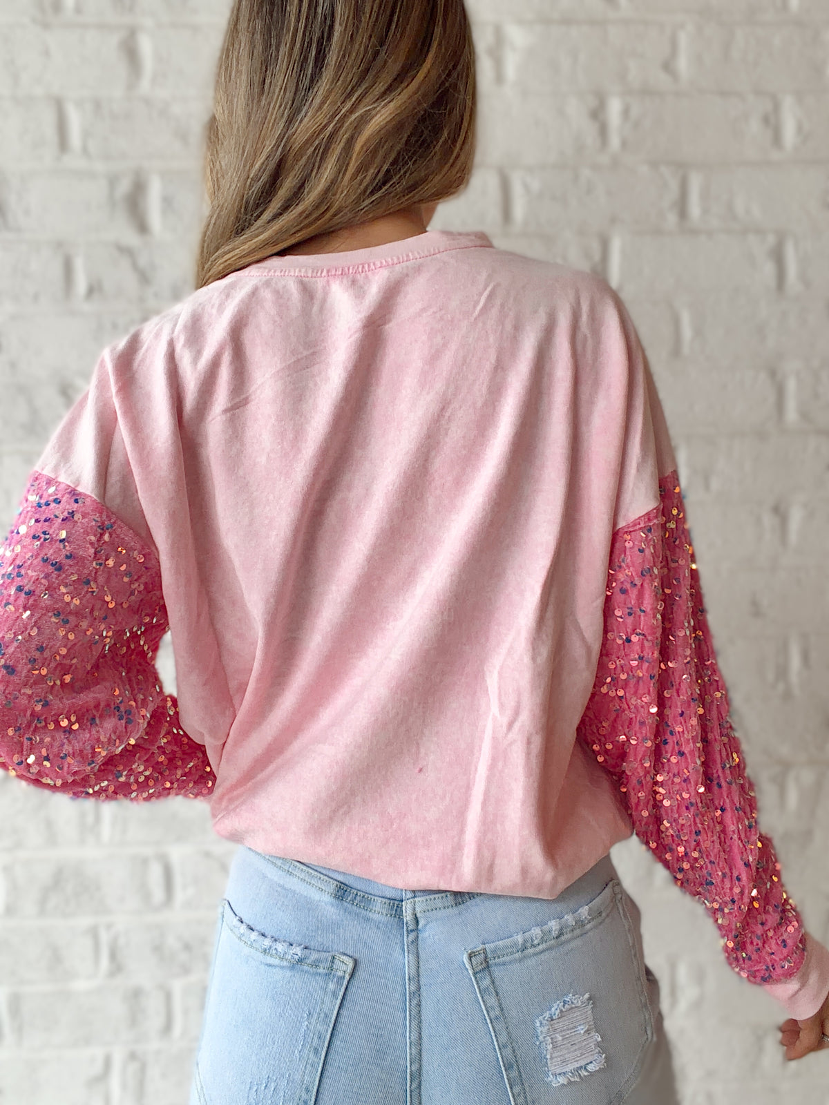 Sugar Sparkle Santa Pullover