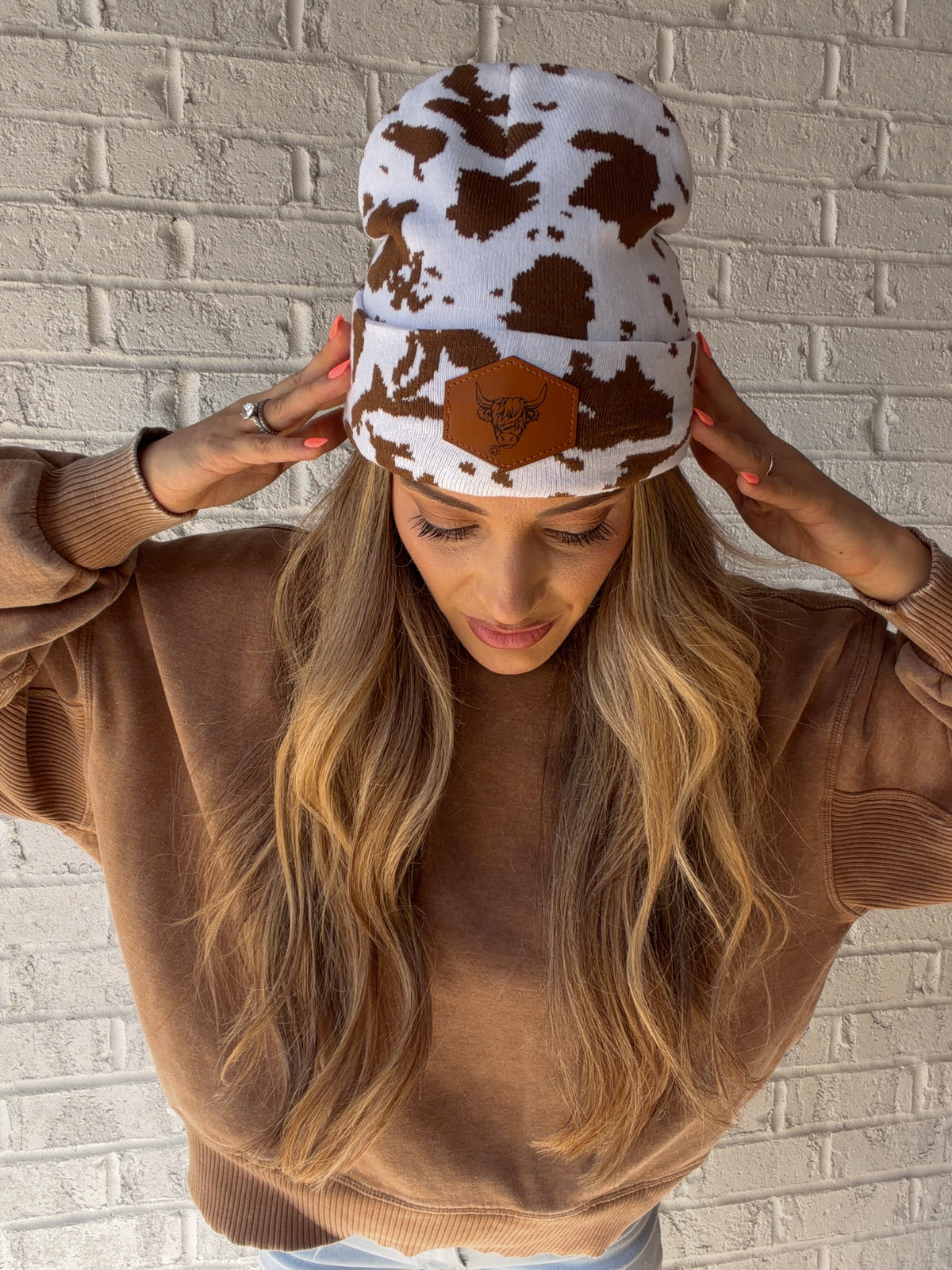 Spotted and Cozy Beanie