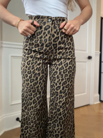 Raven Wide Leg Denim Pants