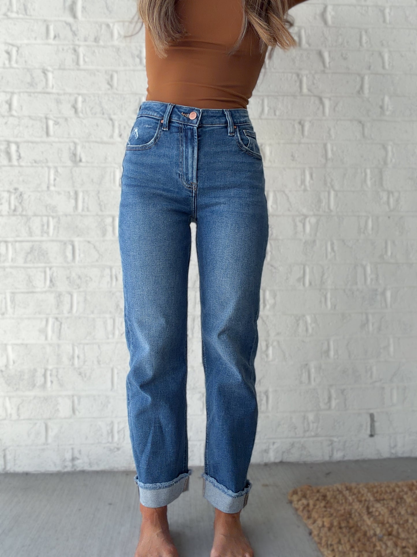 The Stevie Boyfriend Risen Jeans