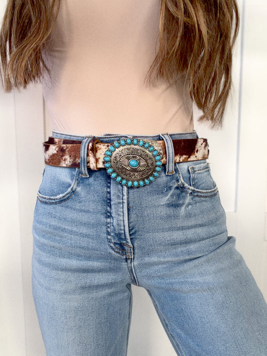 Hey Buckaroo Concho Belt