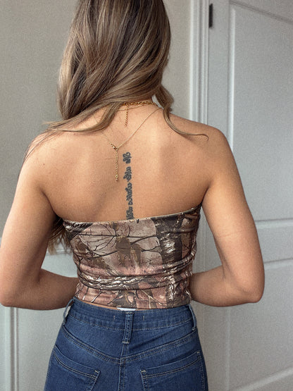 Can't Be Tamed Bandeau Top