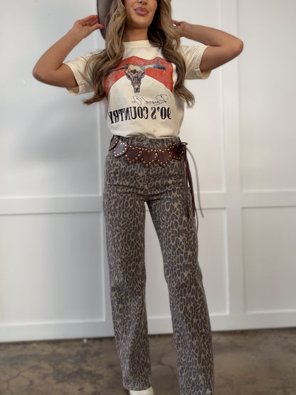 On The Prowl Straight Leg Jeans