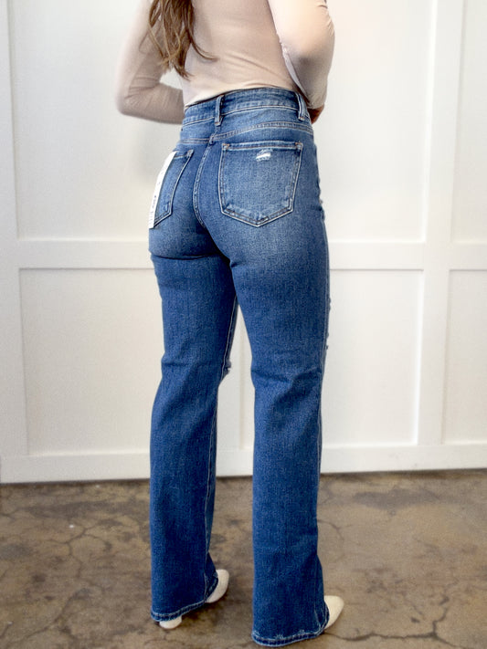 Jamie Tummy Control Straight Leg Jeans