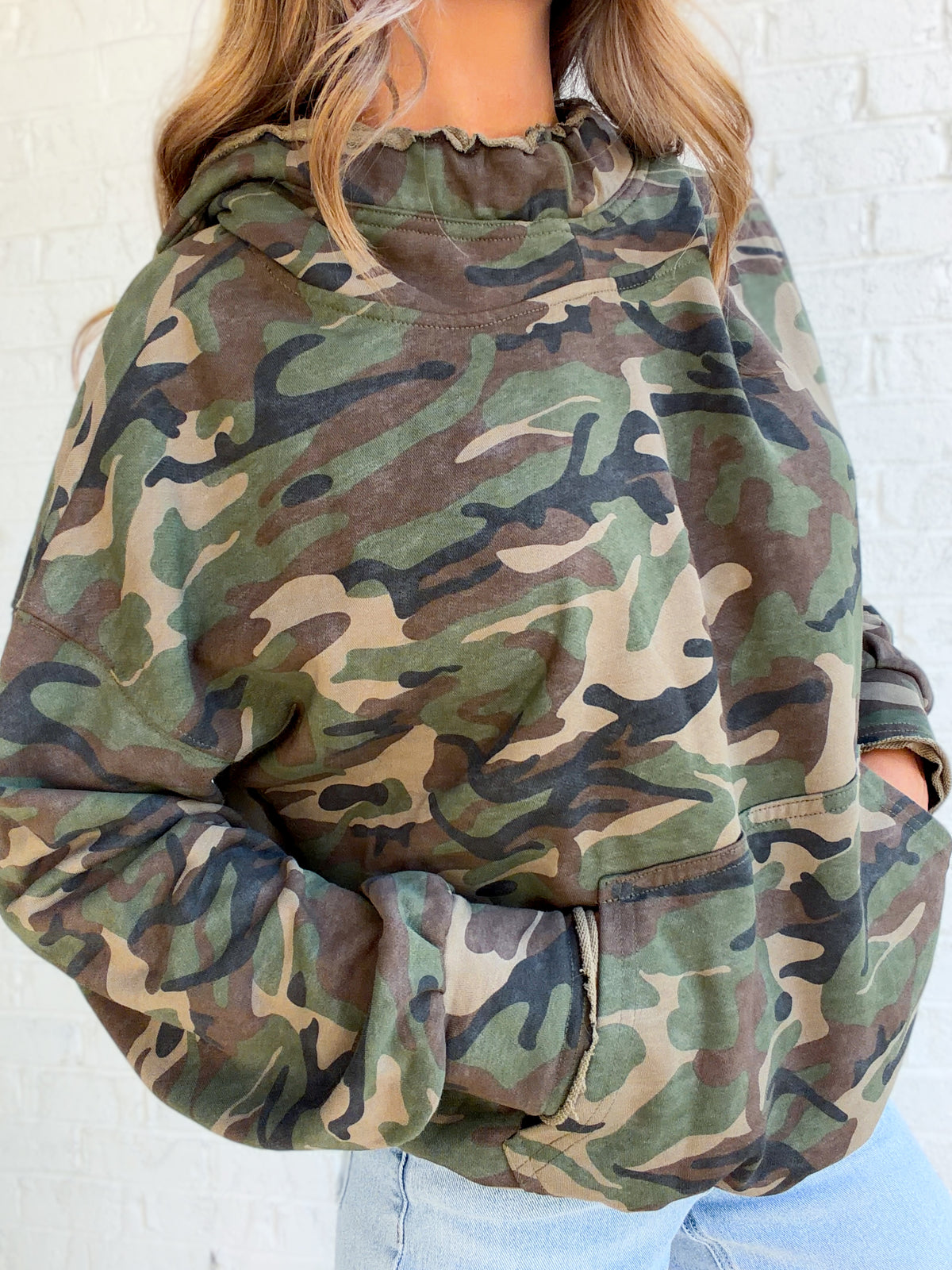 Out of Sight Mockneck Hoodie
