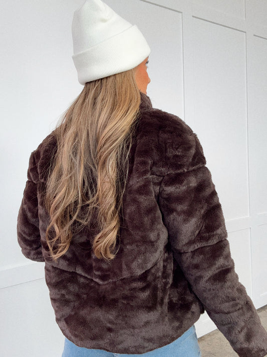 Aspen Nights Faux Fur Jacket