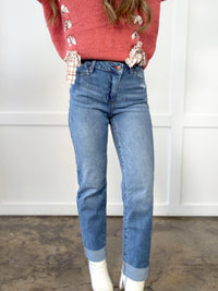 Off Beat Judy Blue Asymmetrical Jeans