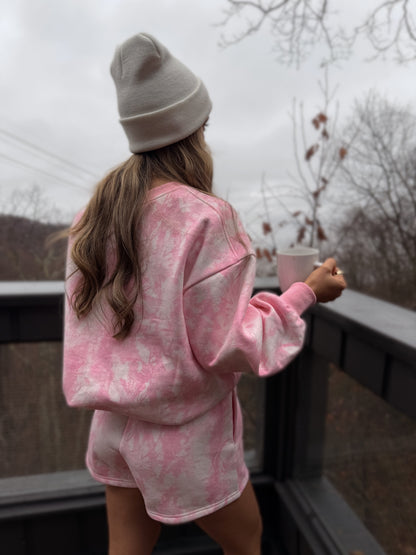 PREORDER: Aspen Pines Pink Camo Crewneck