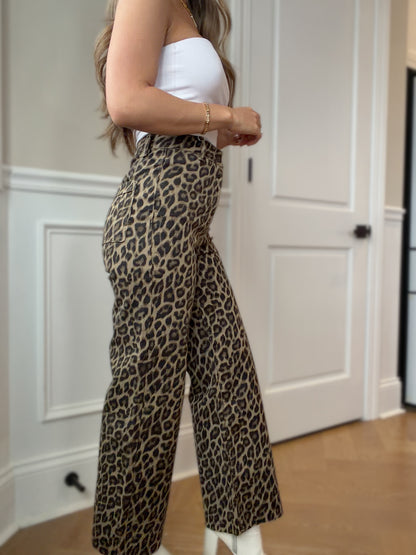 Raven Wide Leg Denim Pants