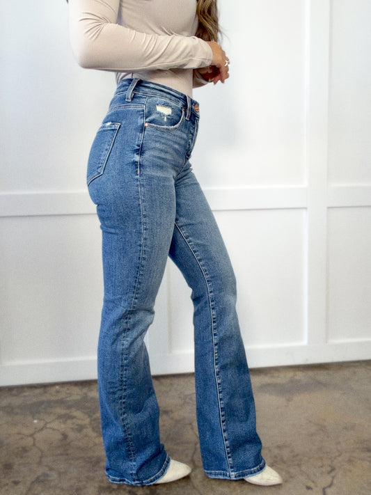 Ariel Tummy Control High Rise Jeans