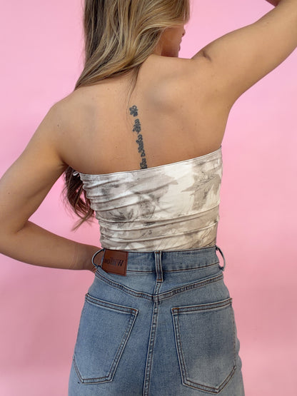 Taytum Woodland Camo Tube Top