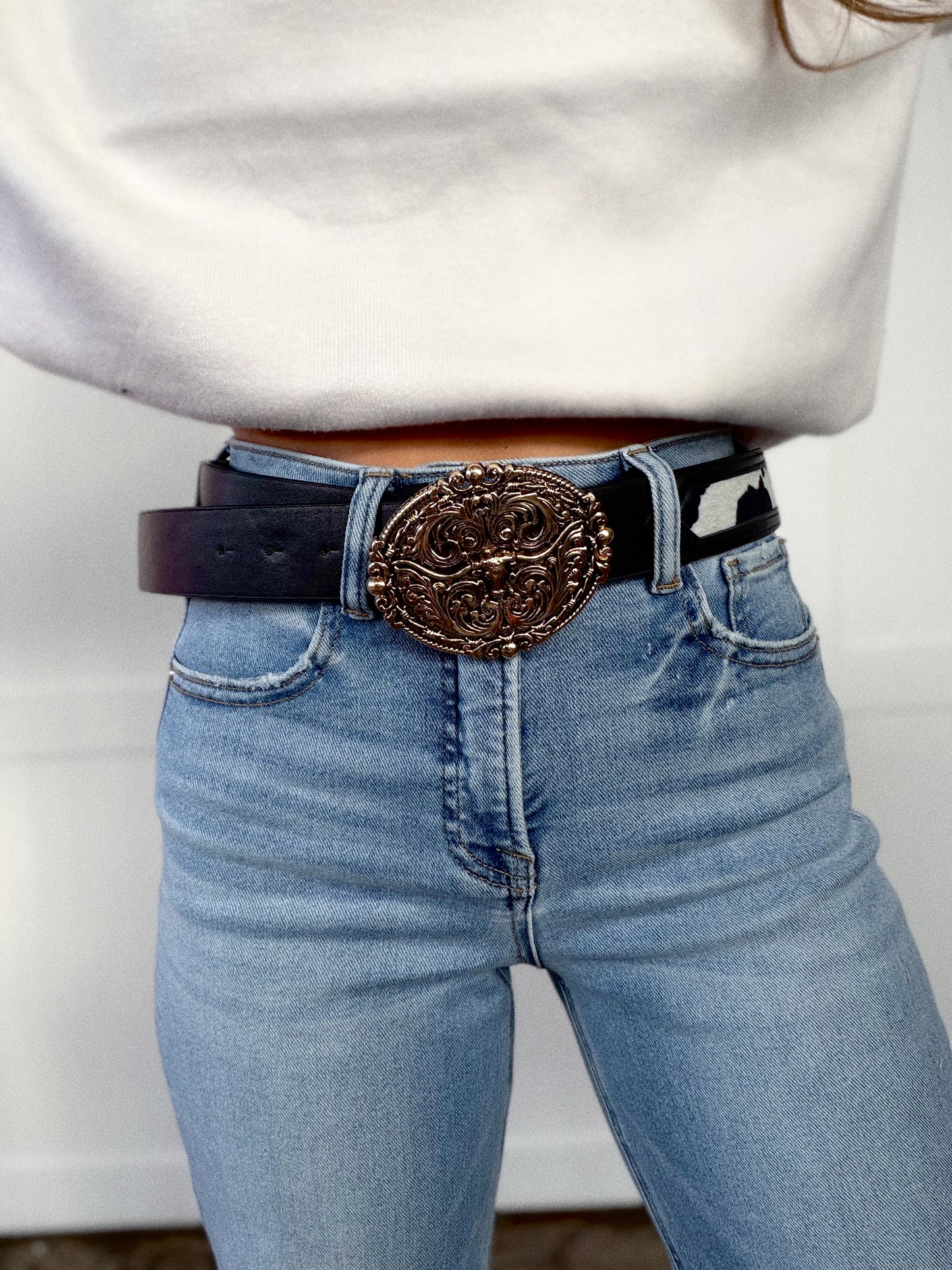 Midnight Wrangler Western Belt